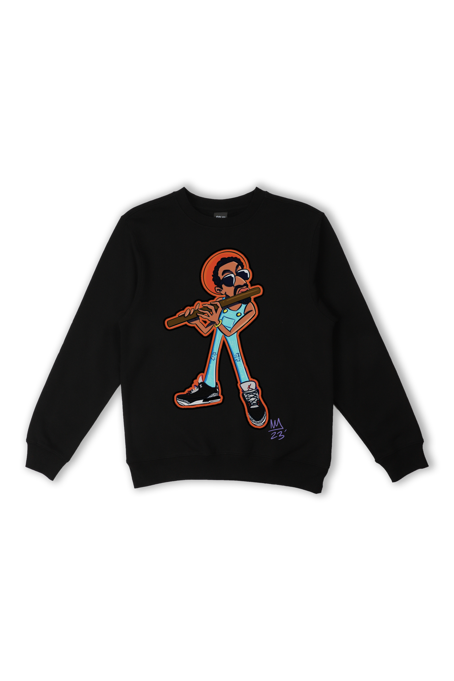 Andre and the Flute Sweatshirt