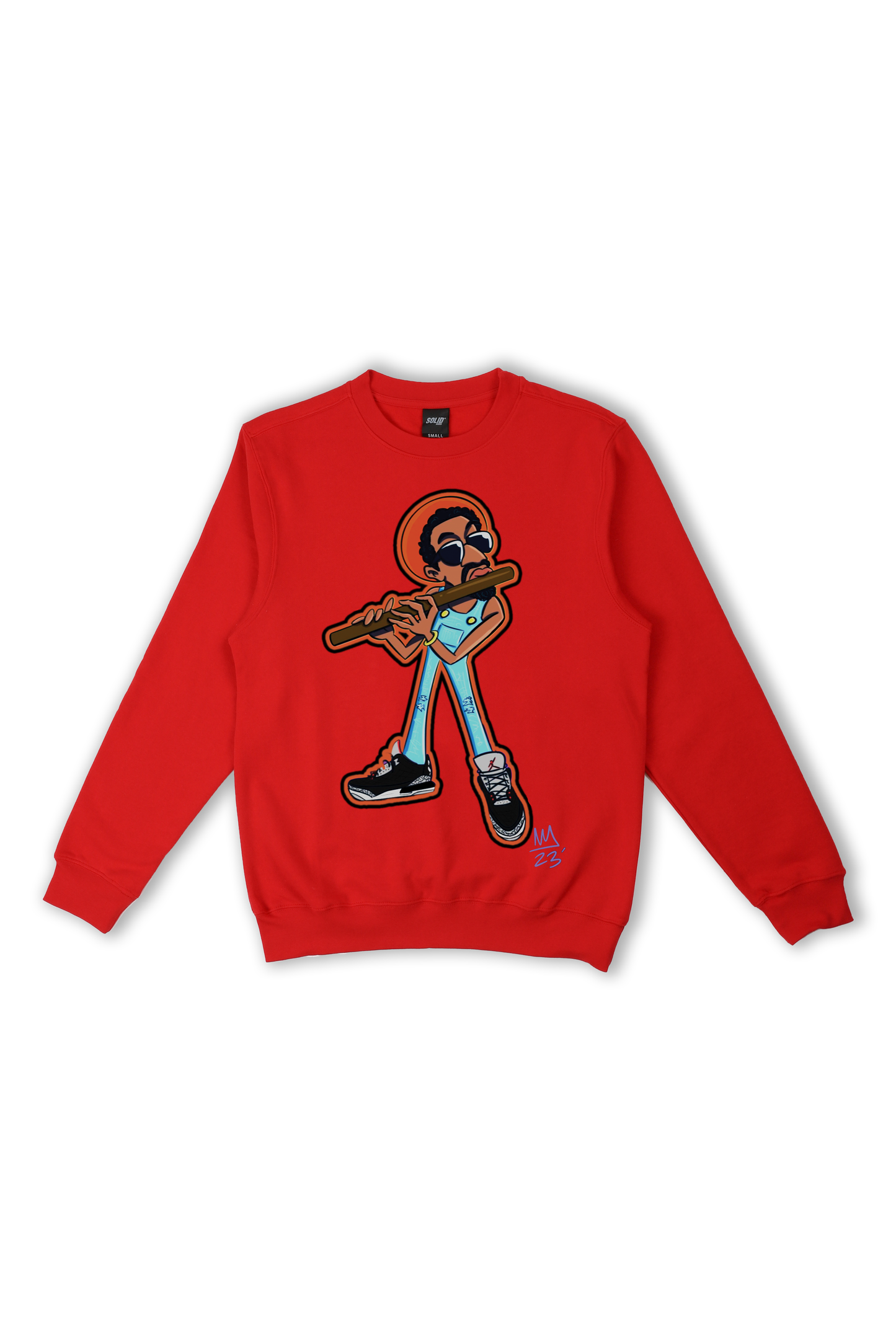 Andre and the Flute Sweatshirt