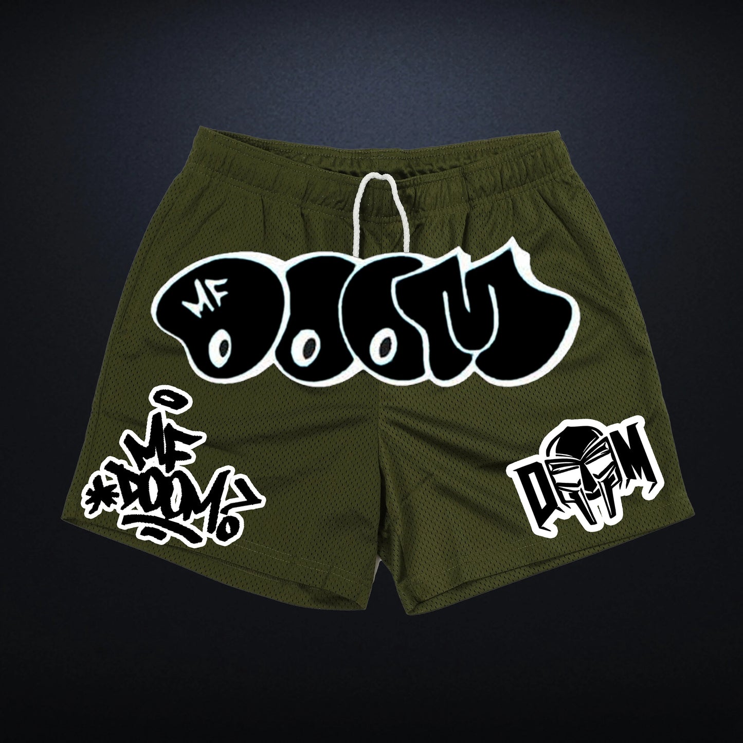 MF DOOM Inspired Just Don Basketball Shorts
