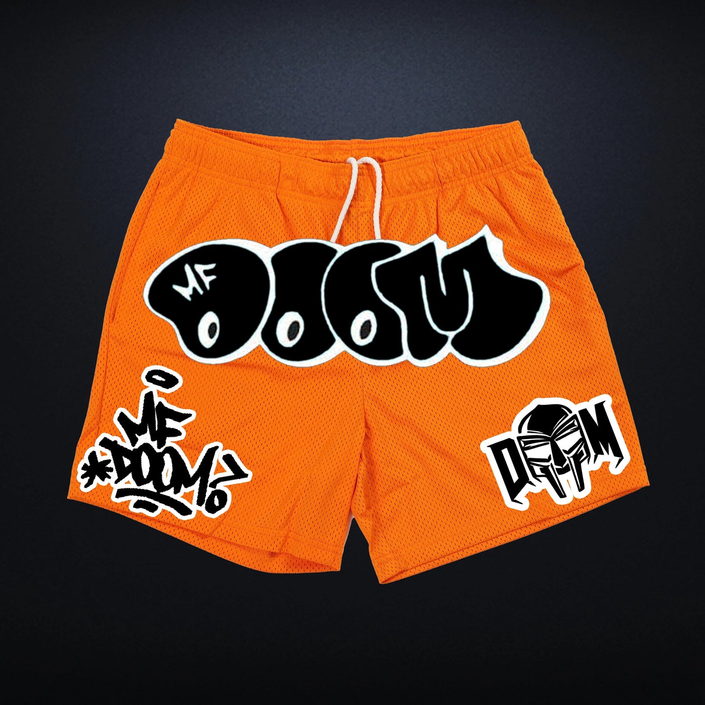 MF DOOM Inspired Just Don Basketball Shorts