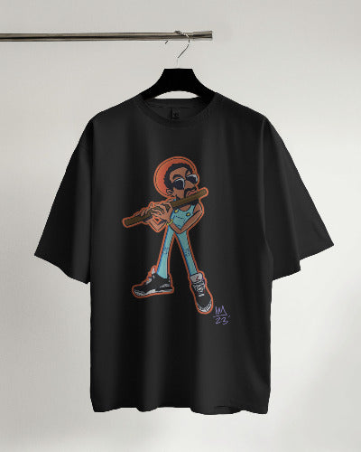 Andre and the Flute Shirt