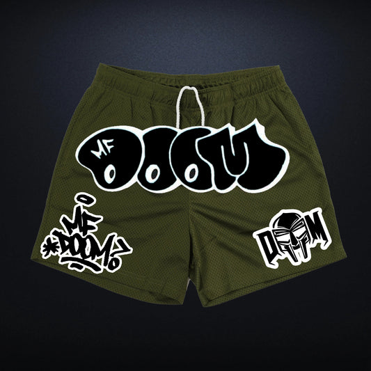 MF DOOM Inspired Just Don Basketball Shorts