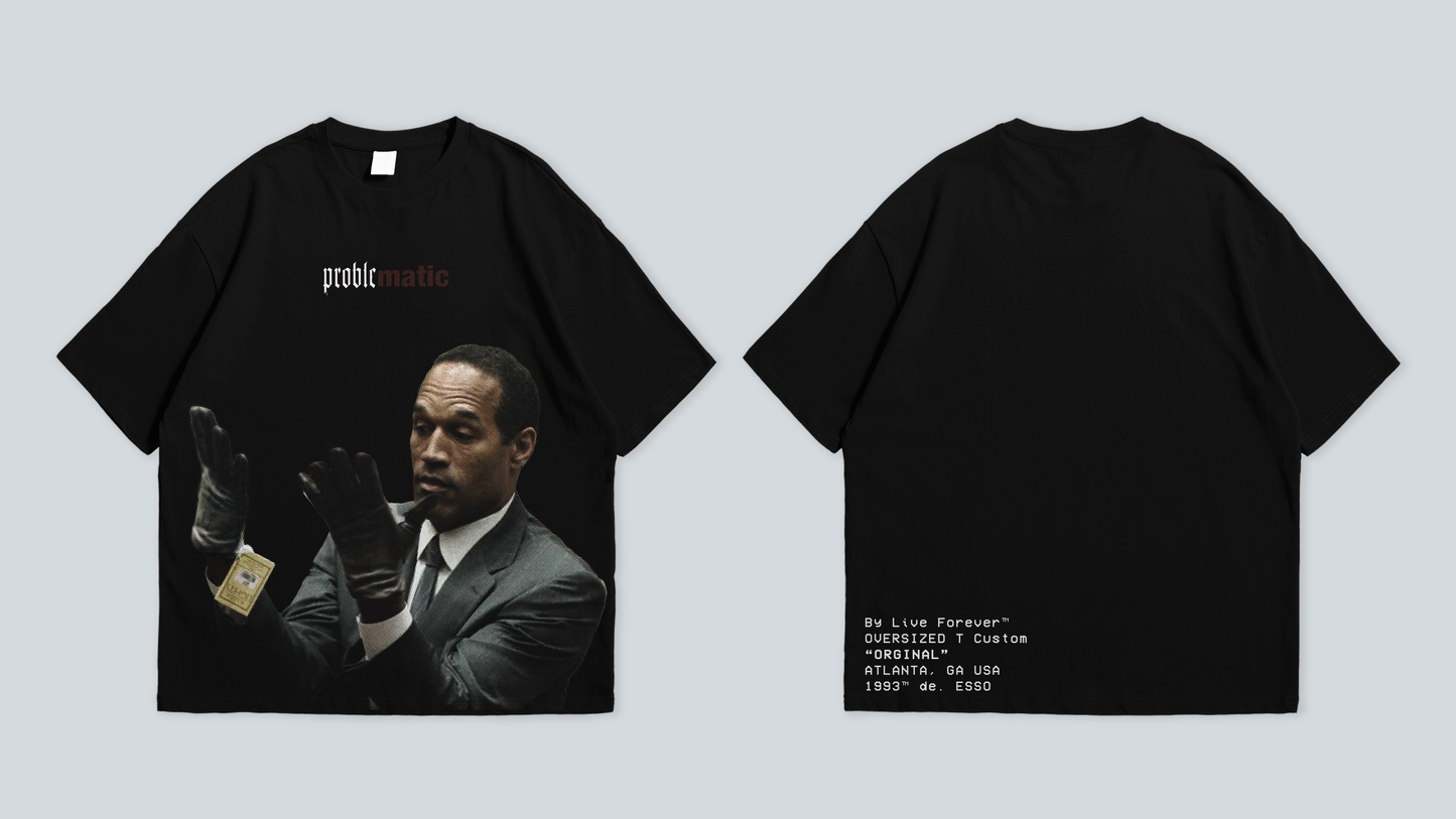 OJ Simpson "Juiceman" Hologram Shirt - Problematic