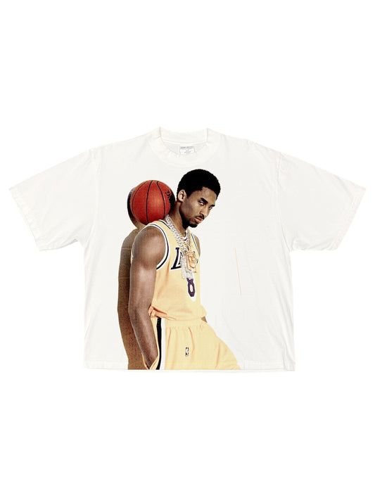 “Number 8 Kobe” – Tribute Tee (White)